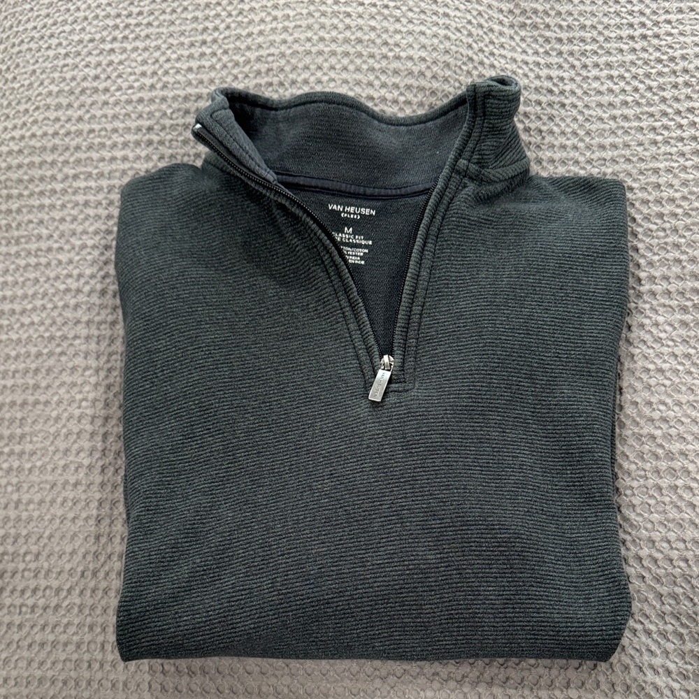 Van Heusen Quarter Zip Sweater